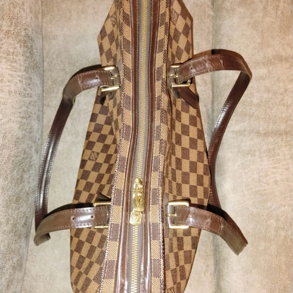Louis Vuitton Damier Ebene Chelsea Tote Bag TH0023 Authenticated 🤎 - Picture 10 of 12